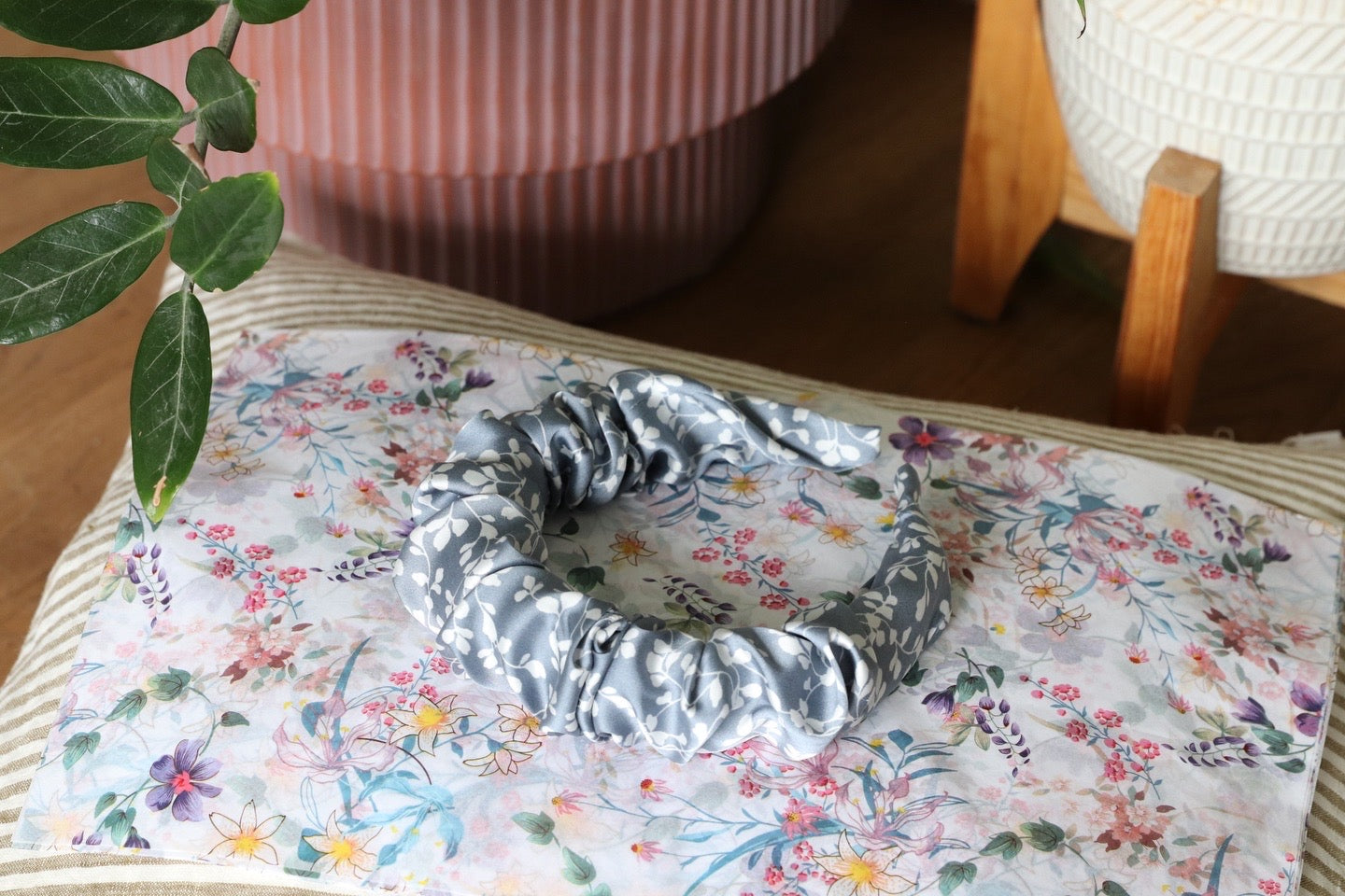 Summer Skies Scrunchie Headband