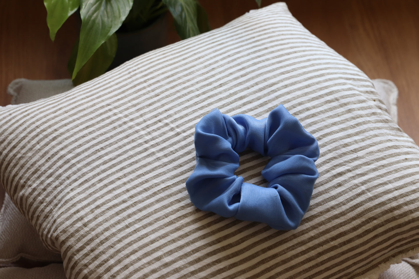 Piñata Blue Double Layer Scrunchie