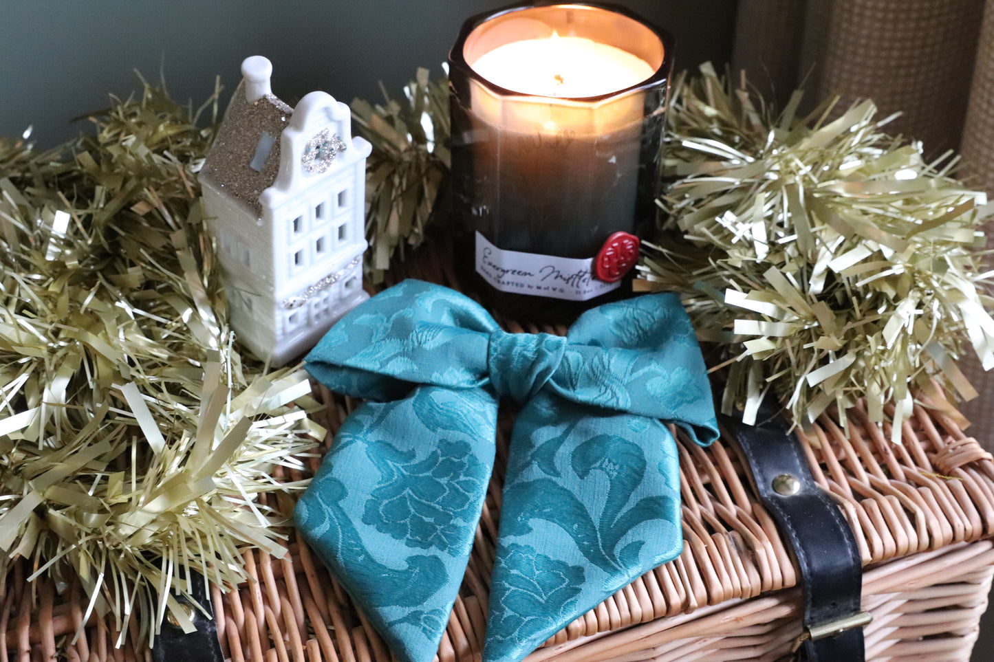 Green Triangle Hairbow