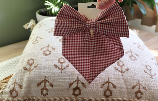 Marmalade Gingham Hairbow