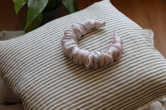 Pastel Confetti Scrunchie Headband