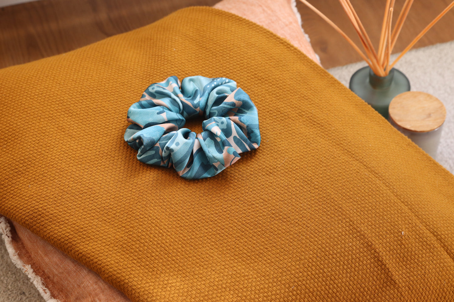 Opalite Satin Scrunchie