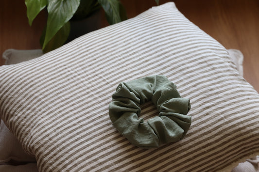 Groovy Green Scrunchie