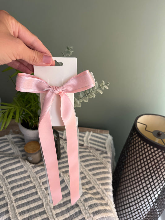 Pretty in Pink Hair Ribbon