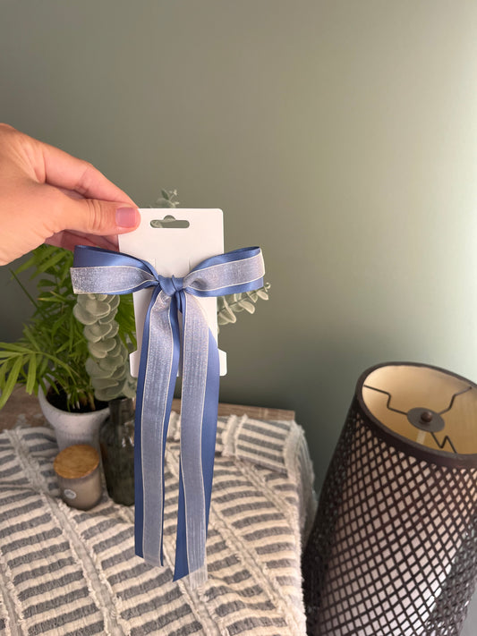 Something Blue Hair Ribbon