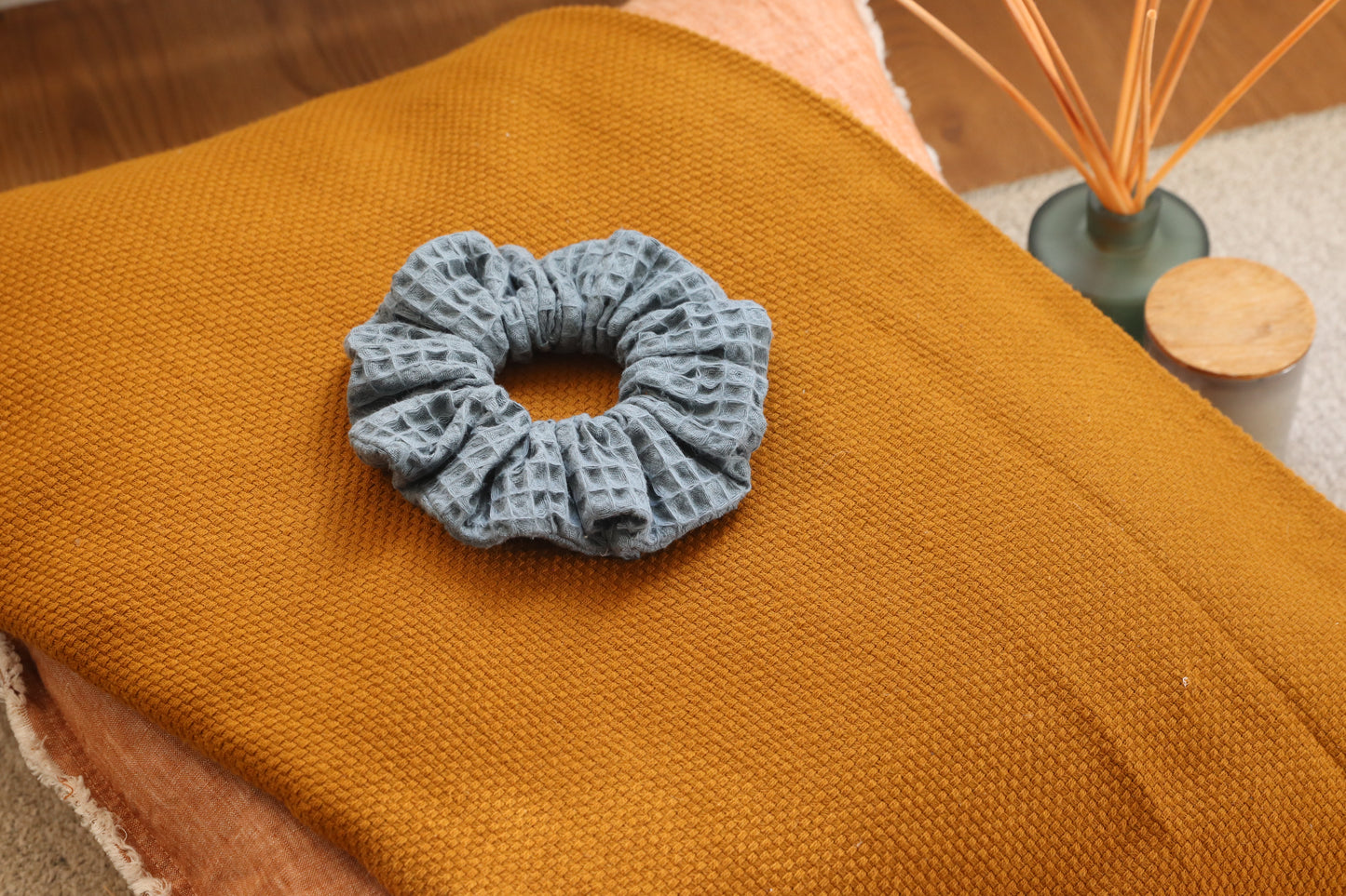 Opalite Waffle Scrunchie