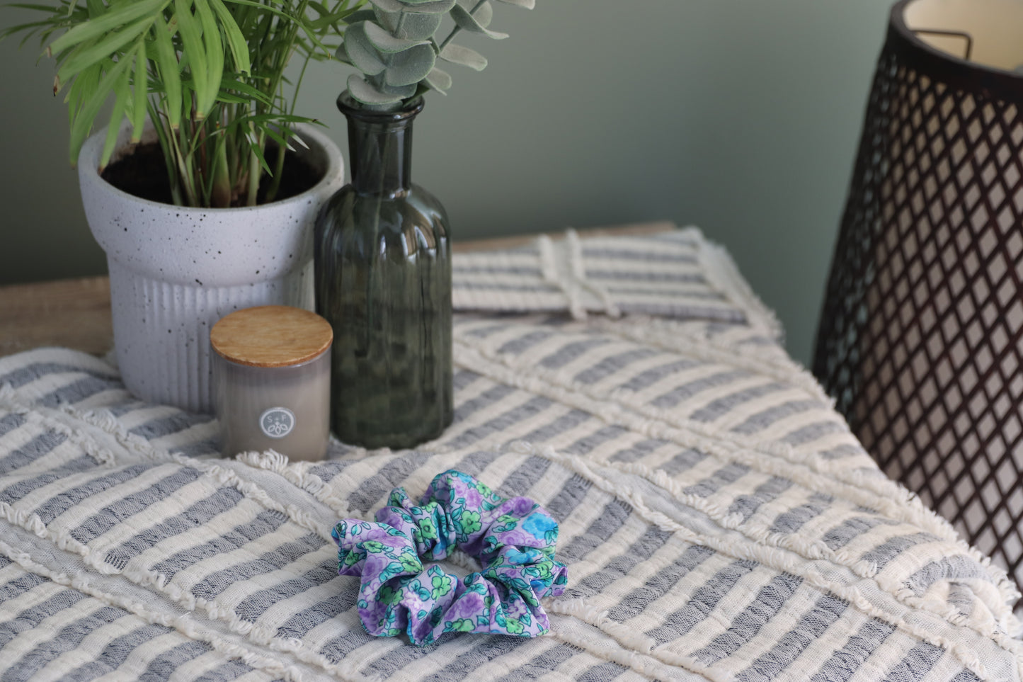 Mini Wildflower Fields Floral Scrunchie