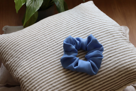 Piñata Blue Double Layer Scrunchie