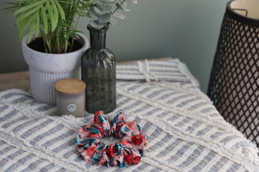 Sweetheart Florals Scrunchie