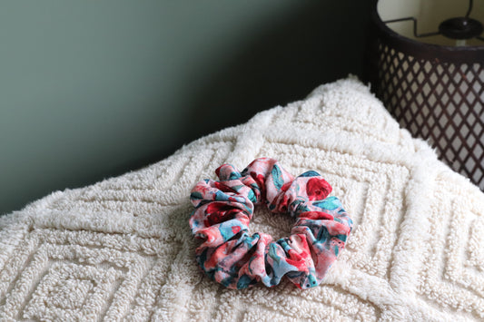 Sweetheart Florals Scrunchie