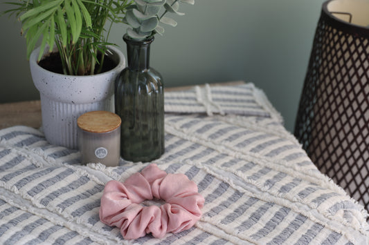 Sweetheart Satin Scrunchie