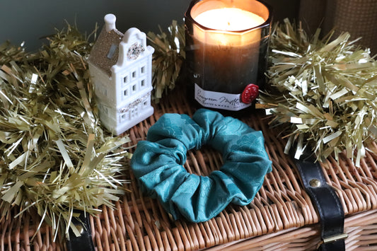 The Green Triangle Scrunchie